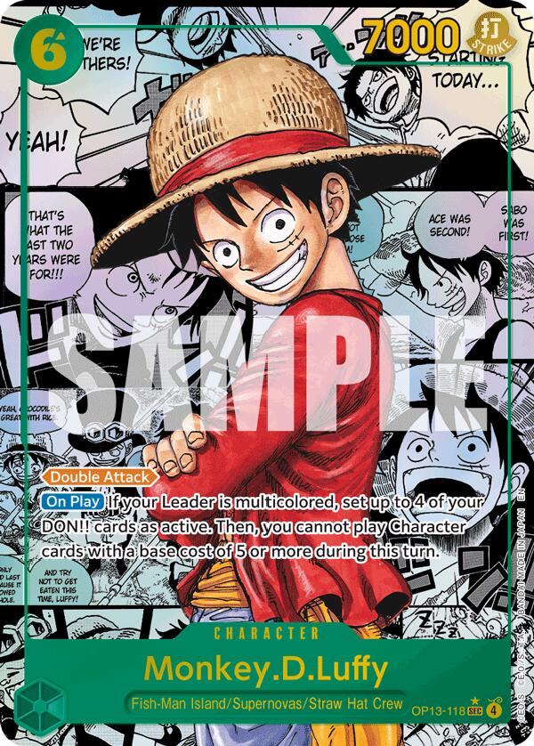 Monkey.D.Luffy (Arte alternativo súper) [Llevando Su Voluntad]