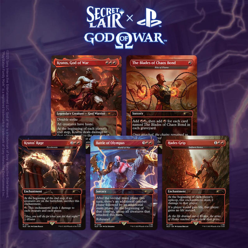 Secret Lair x God of War (Grec - Édition non-feuilletée)