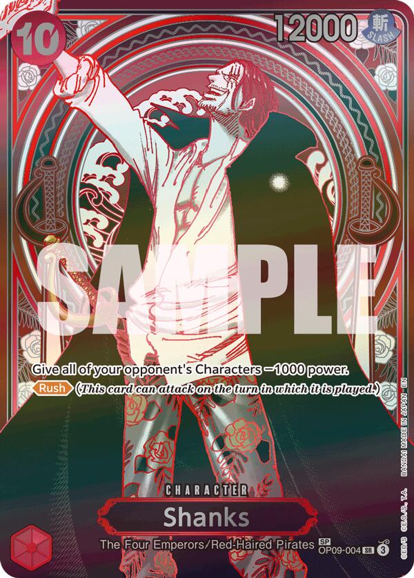 Shanks (OP09-004) (SP) (Plata) [Continuando con Su Voluntad]