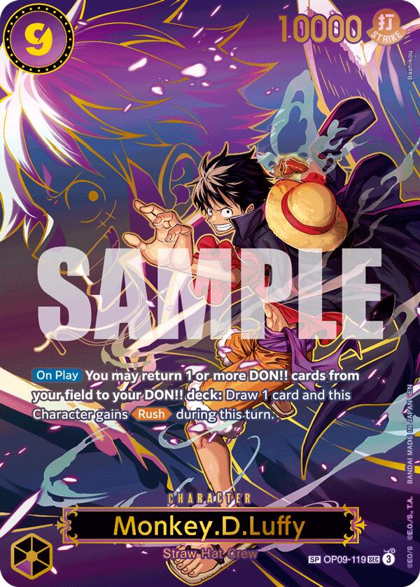 Monkey.D.Luffy (OP09-119) (SP) [Porteur de sa Volonté]