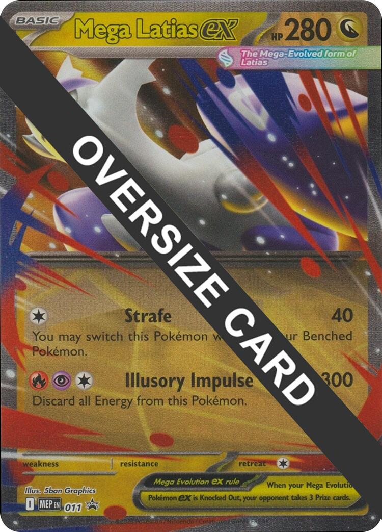 Méga Latias ex (011) (Carte Géante) [Promo Méga Évolution]