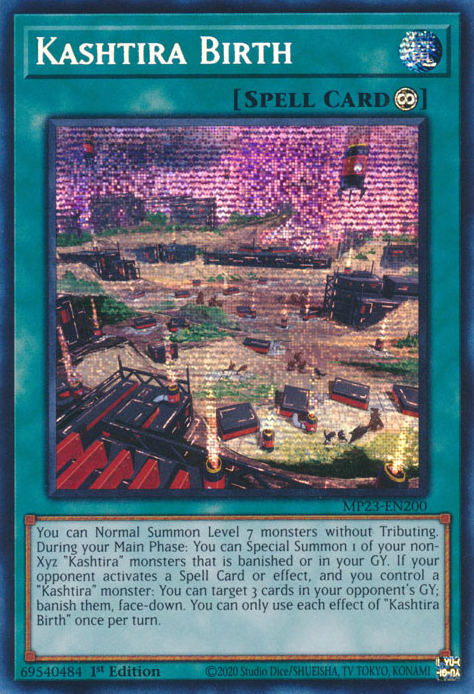 Naissance de Kashtira [MP23-FR200] Prismatic Secret Rare