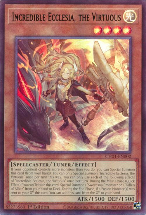 Ecclésia l'Incroyable, la Vertueuse [CH01-FR002] Ultra Rare