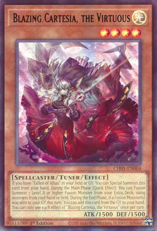 Cartésia la Flamboyante, la Vertueuse [CH01-FR004] Ultra Rare