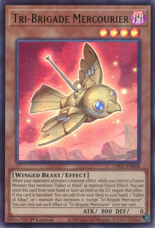 Mercourier de la Tri-Brigada [CH01-EN008] Ultra Rara
