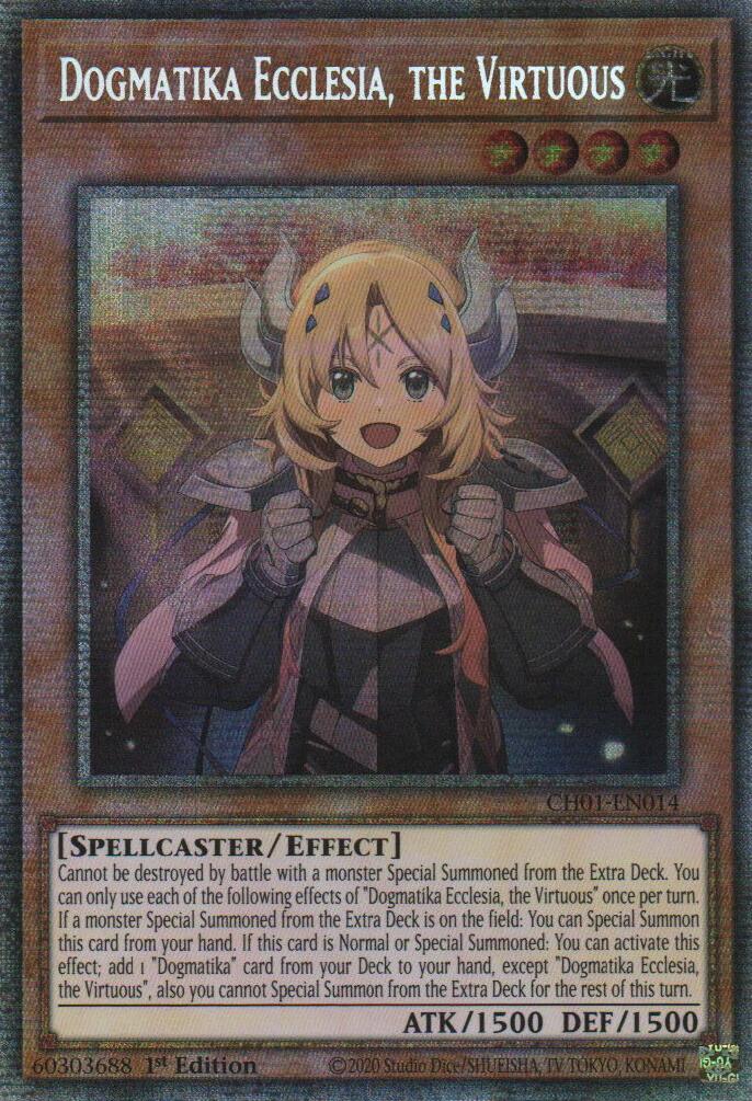 Ecclesia la vertueuse, Dogmatika (Starlight Rare) [CH01-EN014] Starlight Rare