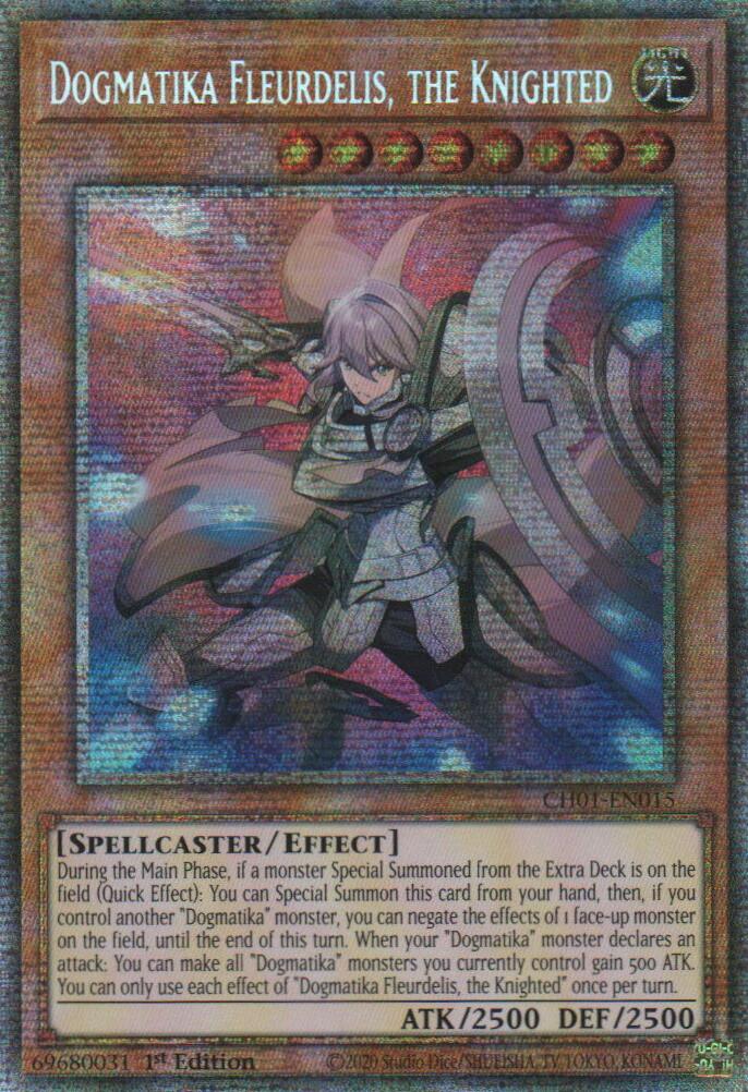 Fleurdelis Dogmatika, la Chevaleresse (Starlight Rare) [CH01-EN015] Starlight Rare