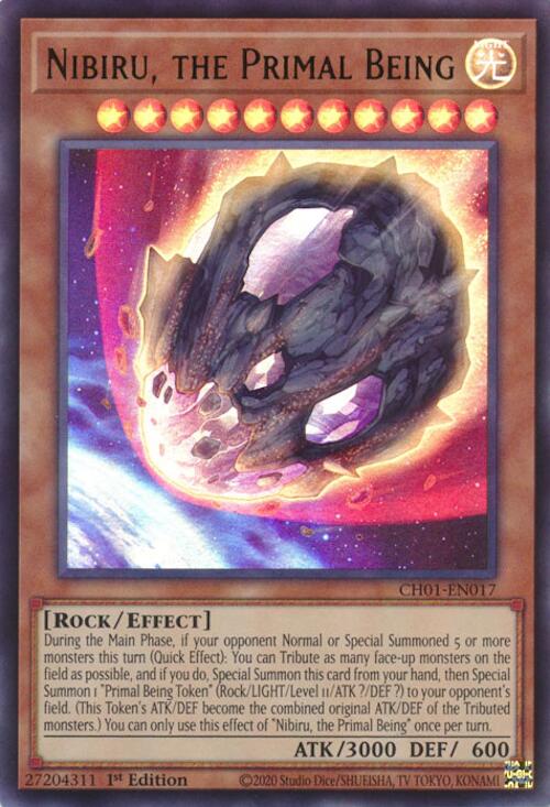 Nibiru, l'Être Primitif [CH01-FR017] Ultra Rare