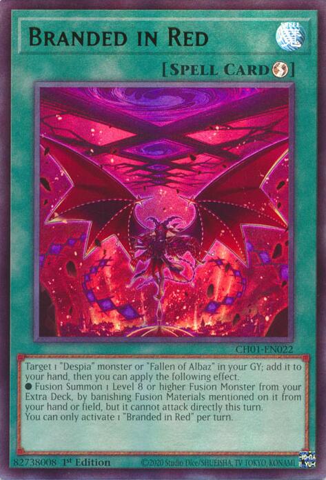 Marquée en Rouge [CH01-FR022] Ultra Rare