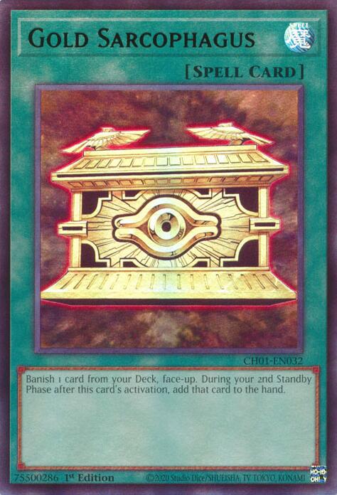 Sarcophage doré [CH01-FR032] Ultra Rare