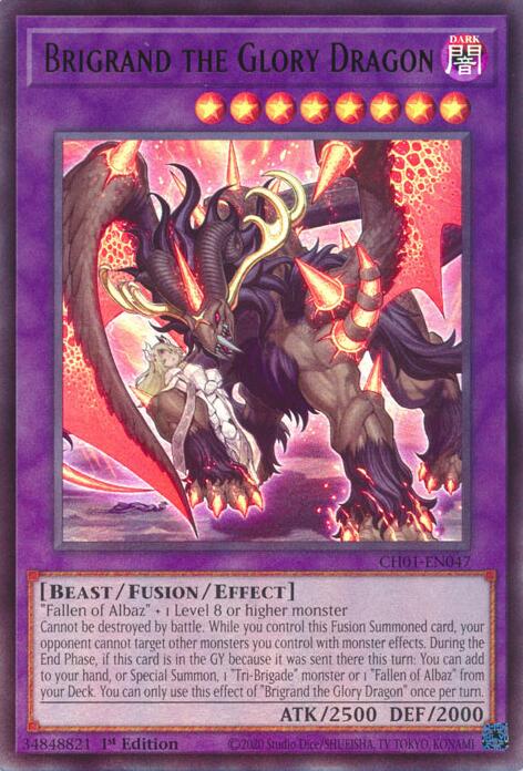Brigrand le Dragon glorieux [CH01-FR047] Ultra Rare