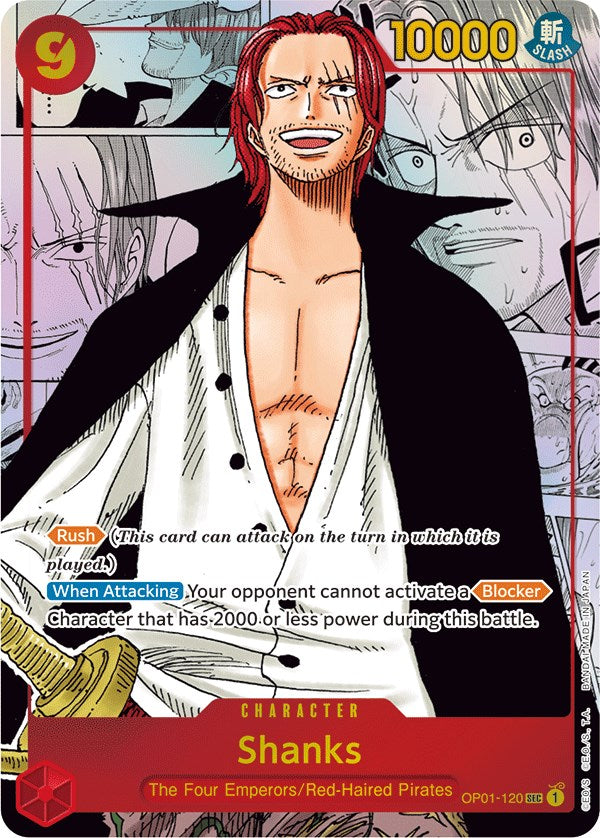 Shanks (Paralelo) (Arte Alternativo) [Romance Dawn]