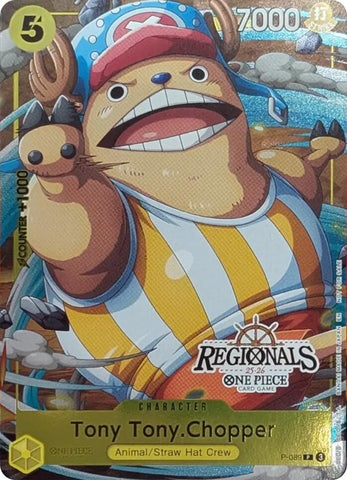 Tony Tony.Chopper (CS 25-26 Regionals Textured Chase Promo) [Cartas promocionales de One Piece]