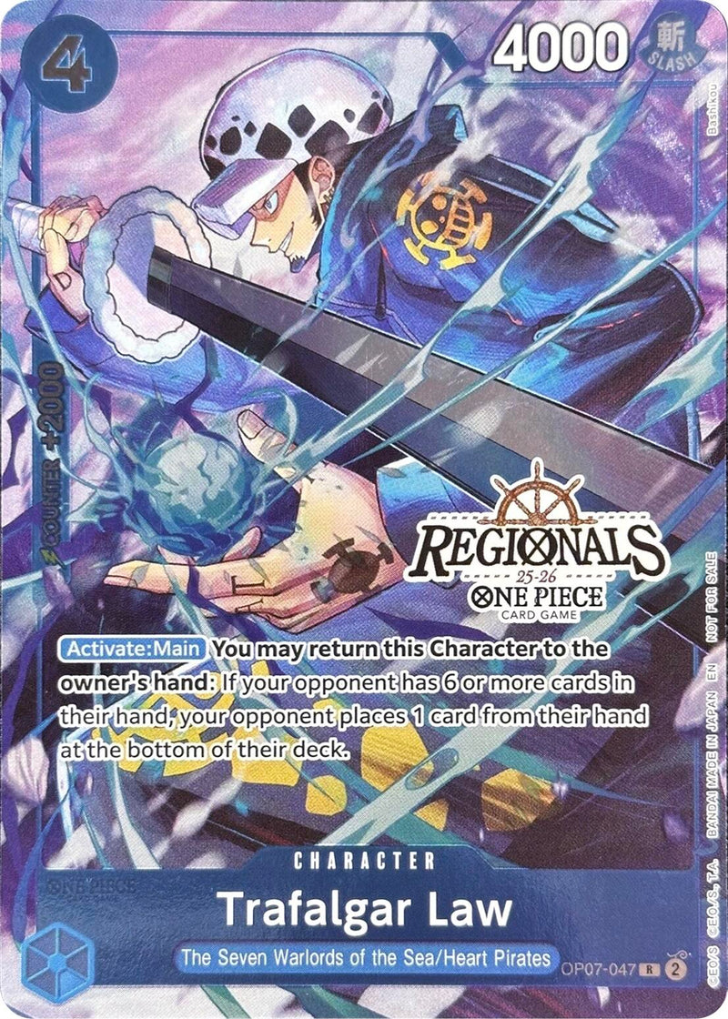 Trafalgar Law (Promo texturée Chase des Régionaux CS 25-26) [Cartes promotionnelles One Piece]