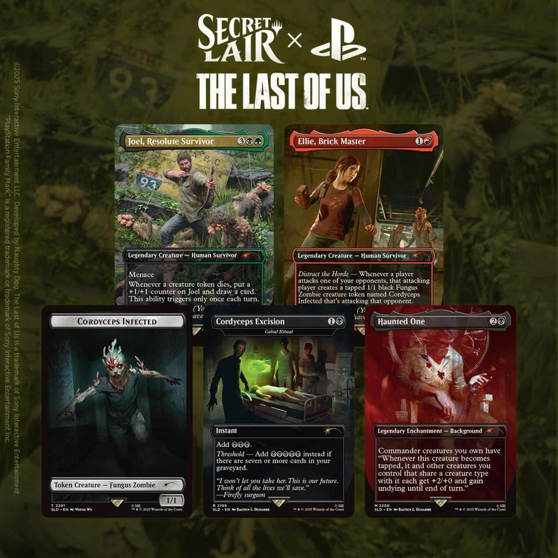 Secret Lair x The Last of Us Part I (édition non-brillante)