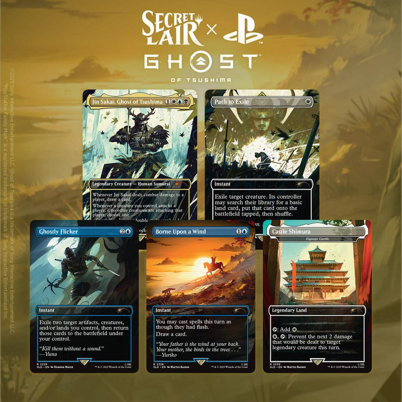 Secret Lair x Ghost of Tsushima (Édition Non-Foil)