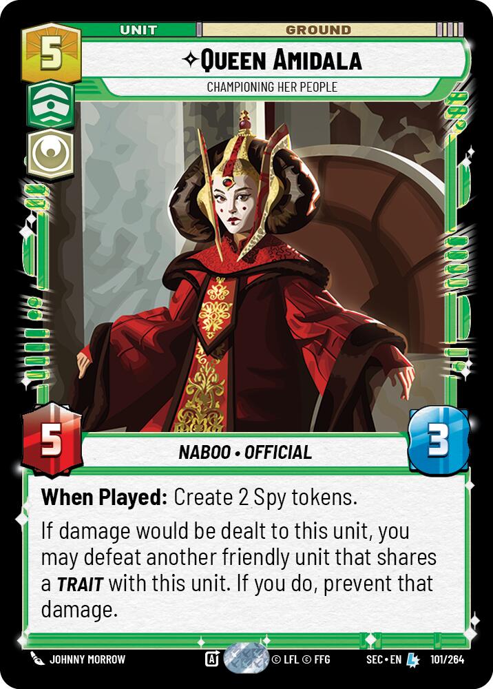 Reine Amidala (101/264) - Défendre son peuple (101/264) [Secrets de puissance]