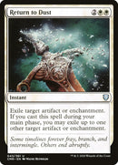 Retour à la poussière (43) [Commander Legends]