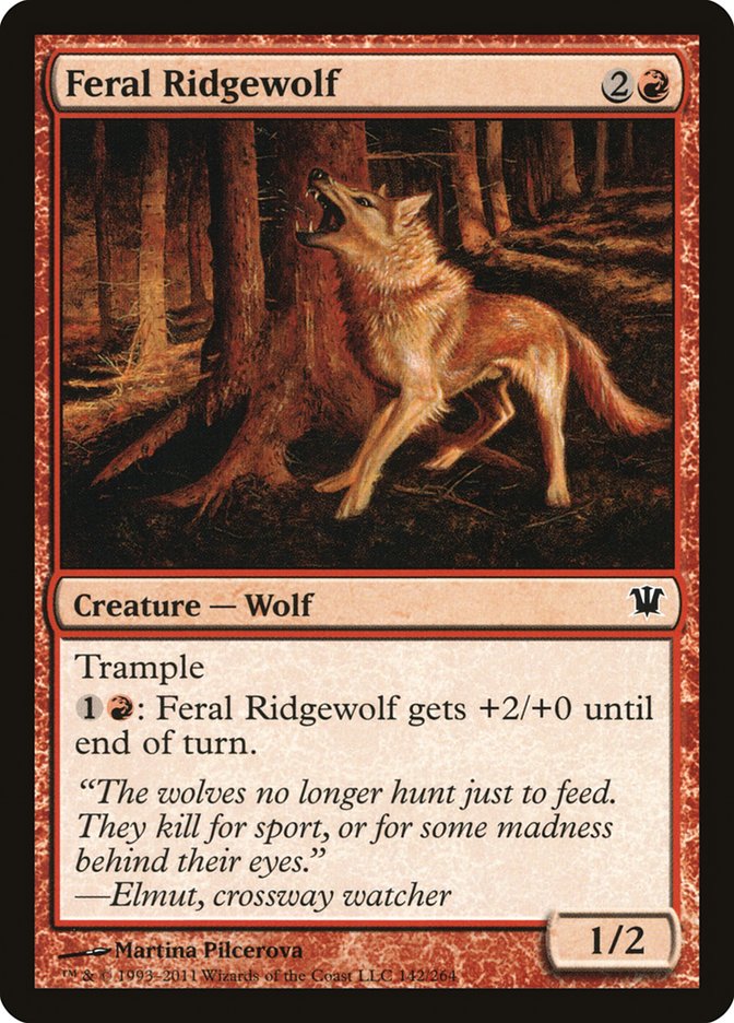 Loup de crinière féroce [Innistrad]