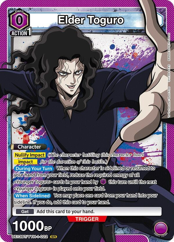 Image for Elder Toguro (UE13BT/YYH-1-022) (UE13BT) - Union Arena
