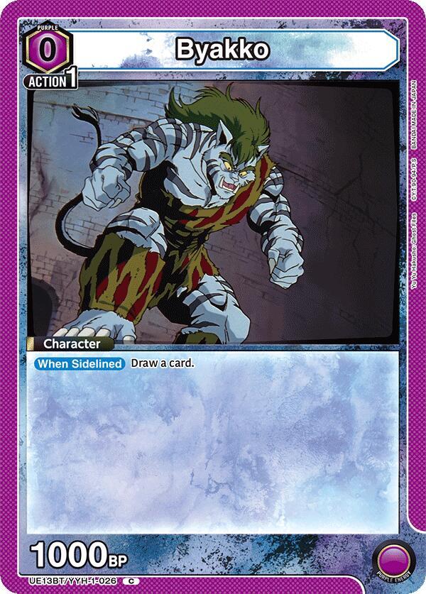 Byakko - UE13BT: Yu Yu Hakusho: Ghost Files (UE13BT-26)