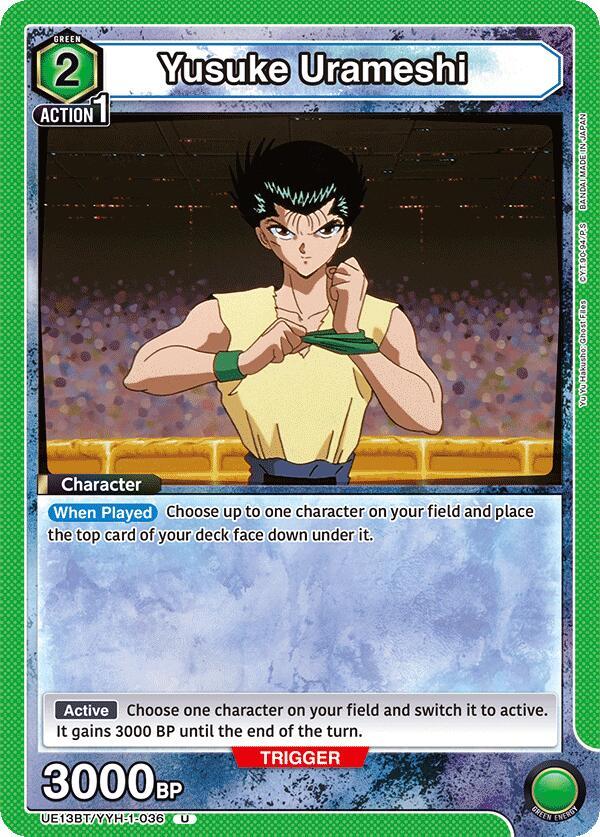 Yusuke Urameshi (036) - UE13BT: Yu Yu Hakusho: Ghost Files (UE13BT)