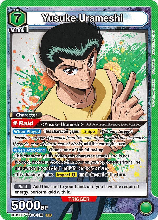 Yusuke Urameshi (038) - UE13BT : Yu Yu Hakusho : La Brigade des démons (UE13BT)