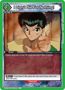I Didn't Die For Nothing! - UE13BT: Yu Yu Hakusho: Ghost Files (UE13BT)