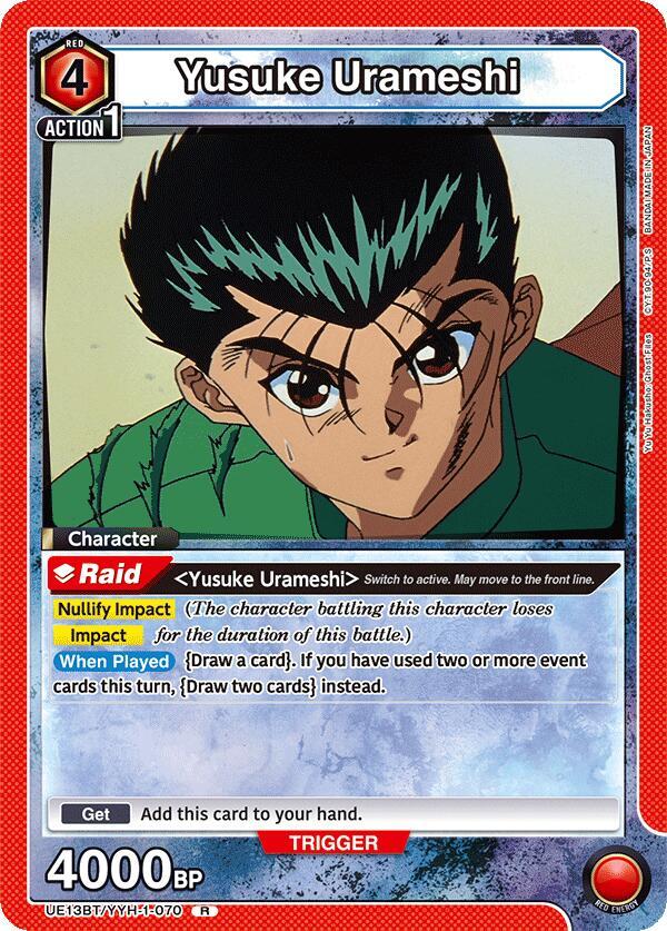 Yusuke Urameshi (070) - UE13BT: Yu Yu Hakusho: Ghost Files (UE13BT)