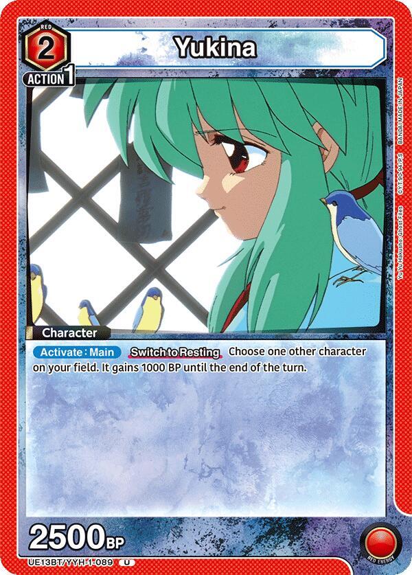 Yukina (089) - UE13BT: Yu Yu Hakusho: Ghost Files (UE13BT)