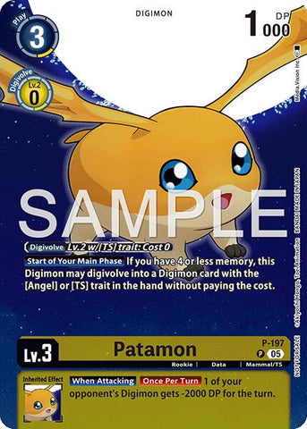Patamon [P] (Digimon Story: Time Stranger Promo Pack) [Cartas Promocionales]