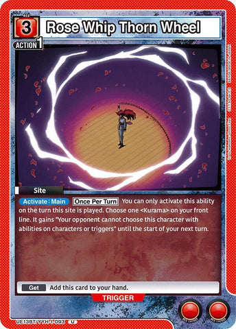 Rose Whip Thorn Wheel - UE13BT: Yu Yu Hakusho: Ghost Files (UE13BT-93)