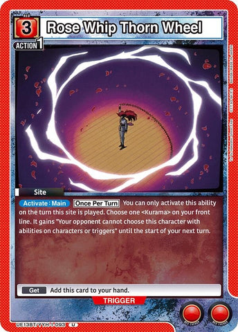Image for Rose Whip Thorn Wheel (UE13BT/YYH-1-093) (UE13BT) - Union Arena