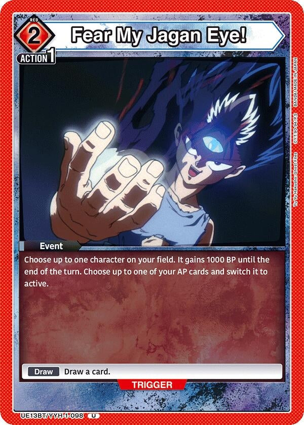 Image for Fear My Jagan Eye! (UE13BT/YYH-1-098) (UE13BT) - Union Arena