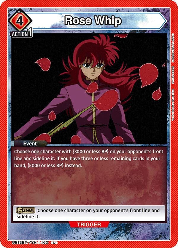 Image for Rose Whip (UE13BT/YYH-1-100) (UE13BT) - Union Arena