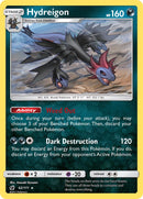 Hydreigon (62/111) (Holo Hielo Quebrado) (Exclusiva de Mazo Temático) [Sol y Luna: Invasión Carmesí]