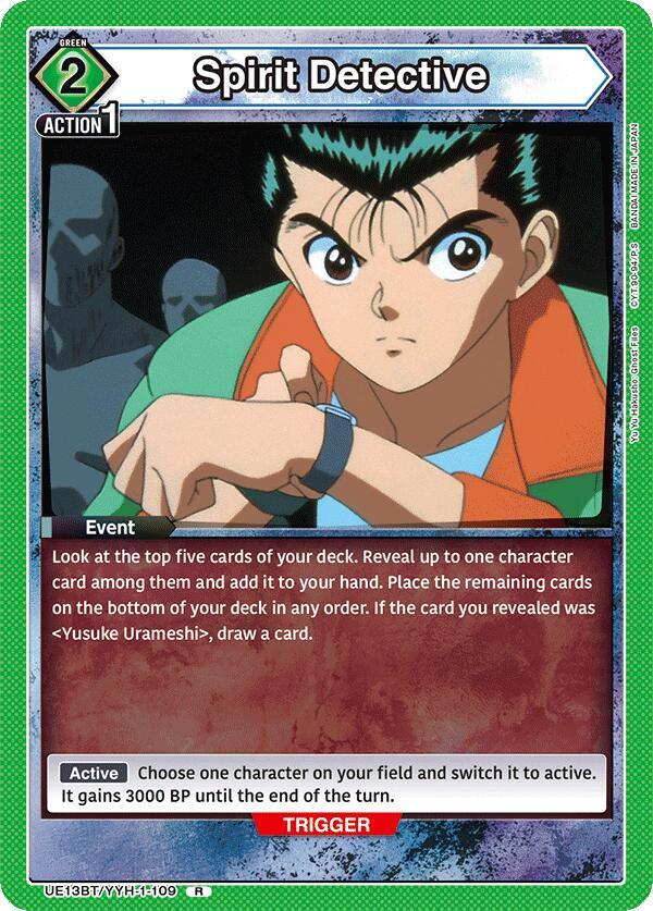 Spirit Detective - UE13BT: Yu Yu Hakusho: Ghost Files (UE13BT-109)