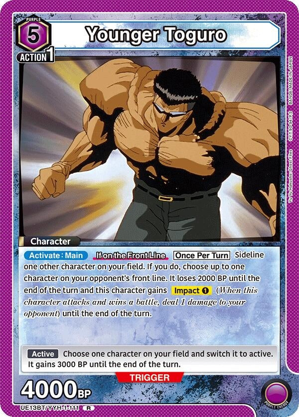 Image for Younger Toguro (111) (UE13BT/YYH-1-111) (UE13BT) - Union Arena