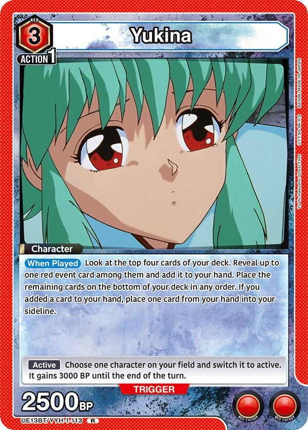 Image for Yukina (113) (UE13BT/YYH-1-113) (UE13BT) - Union Arena