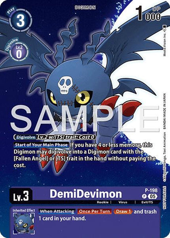 DemiDevimon [P] (Digimon Story: Time Stranger Promo Pack) [Cartas Promocionales]