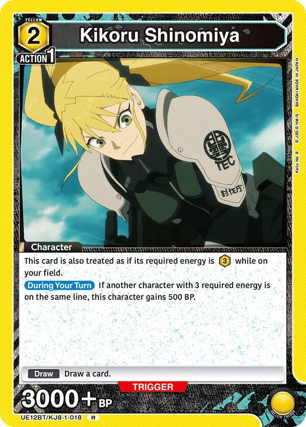 Kikoru Shinomiya (018) - UE12BT: Kaiju No. 8 (UE12BT)
