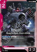 Image for Gaia's Rick Dom (GQ) (ST06-003) (ST06) - Gundam Card Game