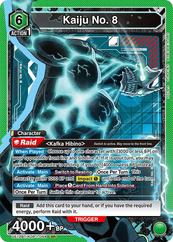 Image for Kaiju No. 8 (054) (UE12BT/KJ8-1-054) (UE12BT) - Union Arena