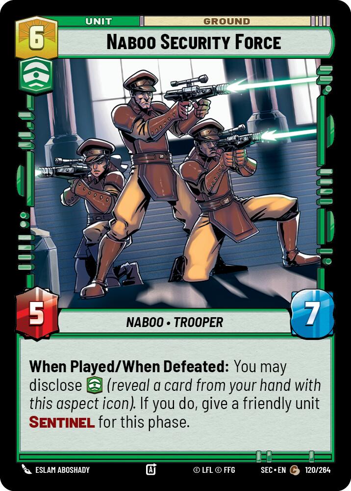 Force de sécurité de Naboo (120/264) (120/264) [Secrets de puissance]