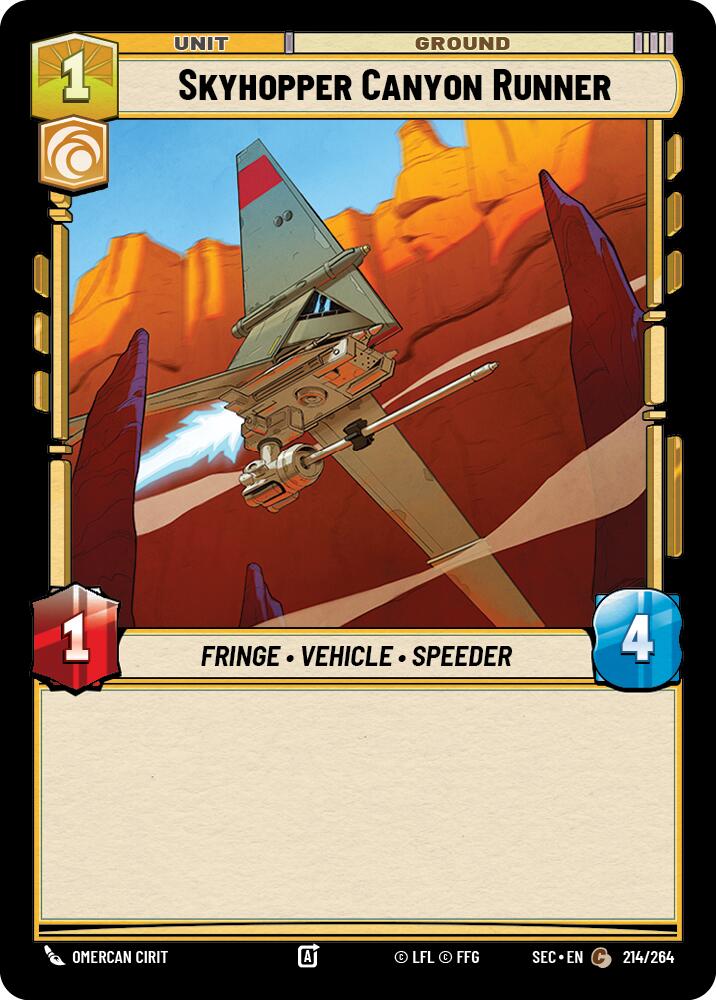 Vagabond des canyons Planeur du ciel (214/264) (214/264) [Secrets of Power]