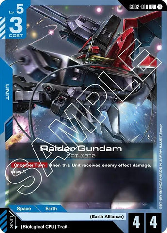 Image for Raider Gundam (GD02-010) (GD02) - Gundam Card Game