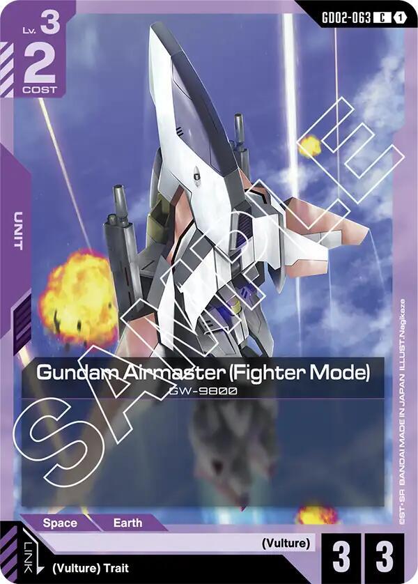 Gundam Airmaster (Fighter Mode) - Dual Impact (GD02-63)