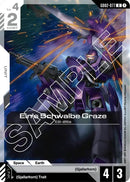 Image for Ein's Schwalbe Graze (GD02-077) (GD02) - Gundam Card Game