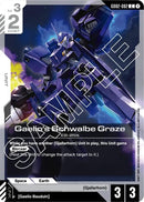 Image for Gaelio's Schwalbe Graze (GD02-082) (GD02) - Gundam Card Game