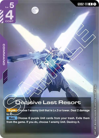 Decisive Last Resort - Dual Impact (GD02-111)